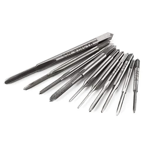 YAKAMOZ Micro Metric Tap Set M1-M3.5 HSS 10-Piece | Precision Tapping for Small Threads thumbnail 3
