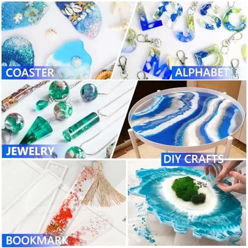 SigWong Epoxy Resin Pigment 24 Colors Liquid Translucent Dye | Highly Concentrated for DIY Jewelry & Crafts thumbnail 4
