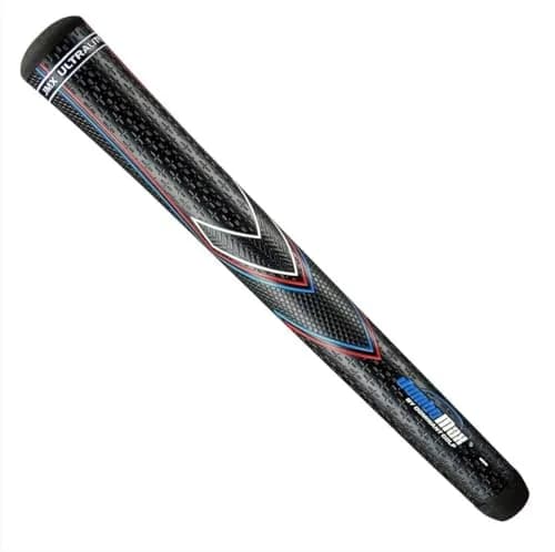 JumboMax JMX Ultralite Tapered Oversized Golf Grips Large (+11/32) - 25% Lighter Than Standard - RWB Pinstripes thumbnail 1