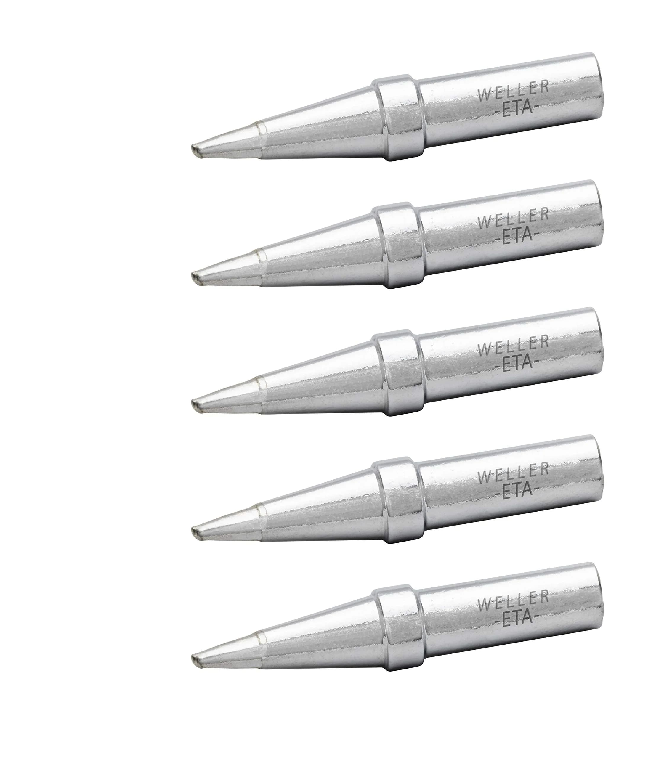Weller ETA-5 Soldering Tip Set (5 Pcs) | 1.6 mm Screwdriver Tip for WE1010 Station