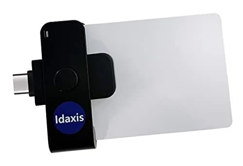Idaxis SecurePIV mini USB-C Smart Card Reader - TLP125C | Fast, Secure Data Transmission thumbnail 1