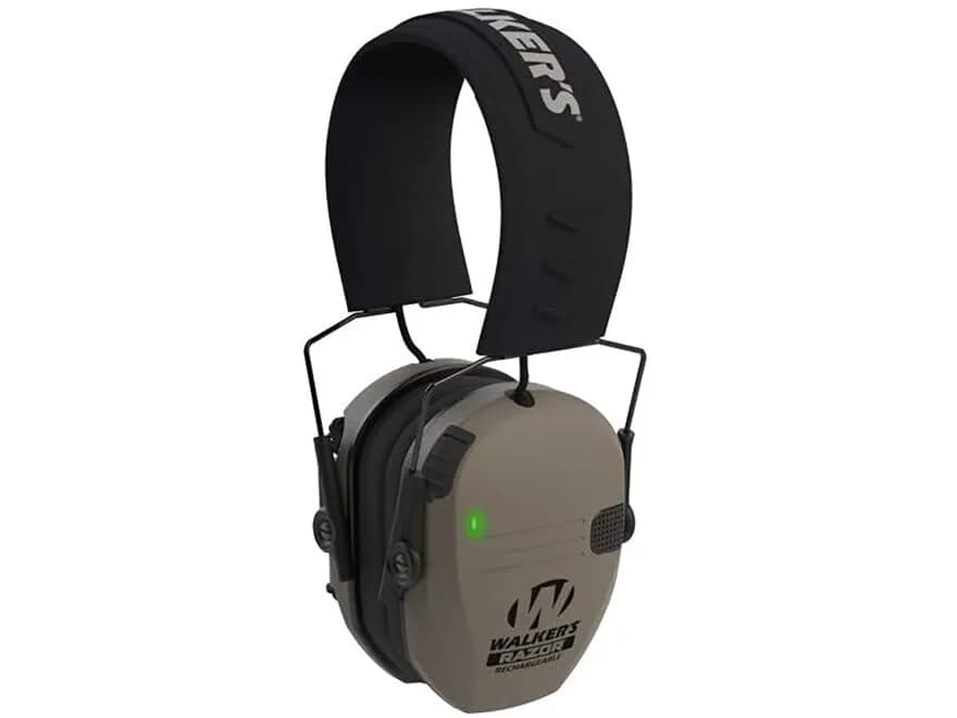Walker's Razor Rechargeable Electronic Earmuffs FDE | 21dB Noise Reduction Rating thumbnail 5