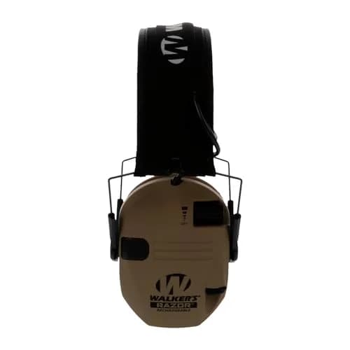 Walker's Razor Rechargeable Electronic Earmuffs FDE | 21dB Noise Reduction Rating thumbnail 6