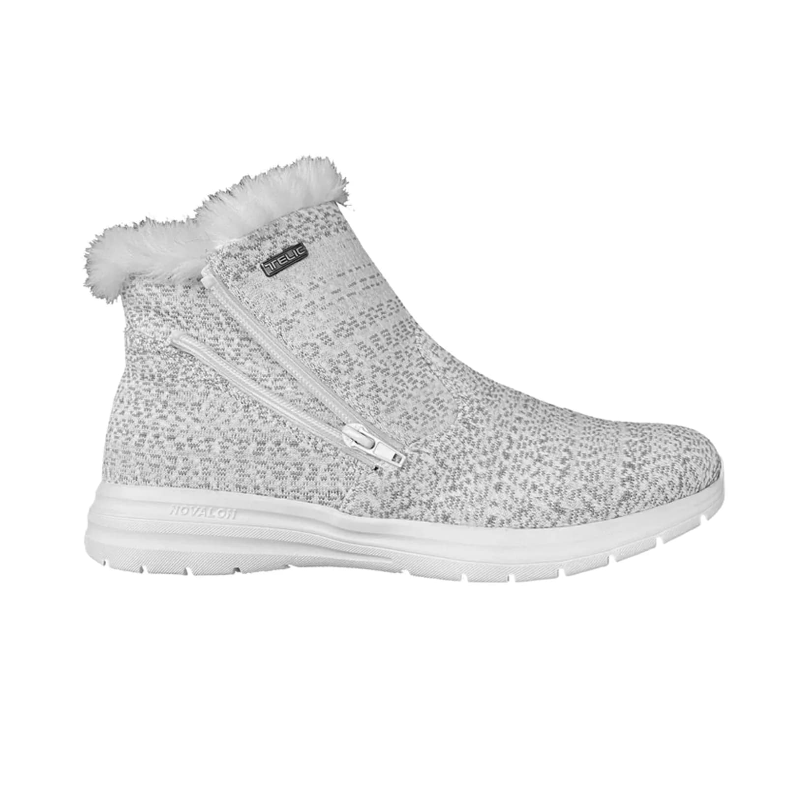 Telic Women's Apres-Ski Recovery Boots, Snowdrift, Size 9 | Supportive Novalon Material & Recovery Technology - main product image