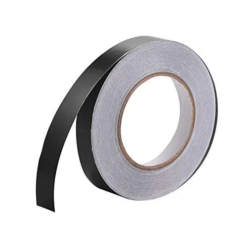 uxcell Aluminum Foil Tape Black Matte 10mm x 50m (164ft) | Non-Reflective HVAC Sealing Tape thumbnail 3