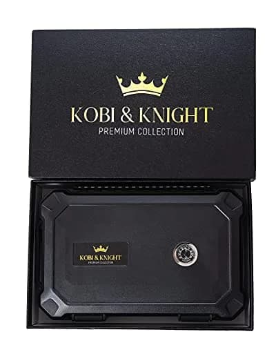 Kobi & Knight Travel Cigar Humidor with Hygrometer | Waterproof, Shockproof & Portable for 6 x 8-Inch Cigars thumbnail 2