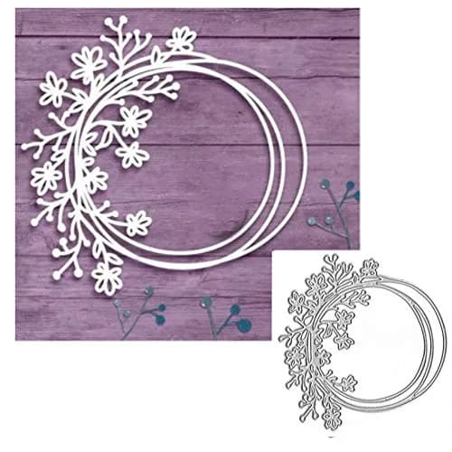 SunnyKids Circle Flowers Lace Metal Cutting Die Cuts 11.2cm (4.41in) | DIY Card Making Stencils for Papercrafts thumbnail 1