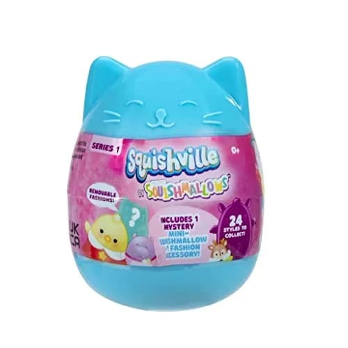 Squishmallows Squishville Mystery Mini Series 1 Plush Assortment - 2 Piece | Soft, Collectible, Assorted Styles thumbnail 2