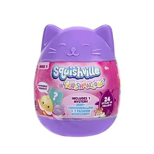 Squishmallows Squishville Mystery Mini Series 1 Plush Assortment - 2 Piece | Soft, Collectible, Assorted Styles thumbnail 3