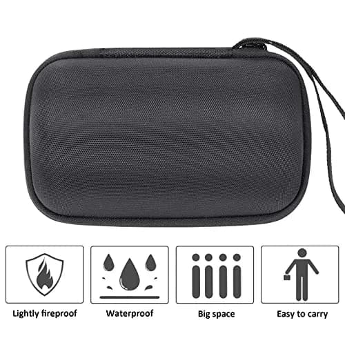 Khanka Hard Case for Sony SRS-XB13 Extra Bass Waterproof Compact Black | Shockproof & Waterproof thumbnail 4
