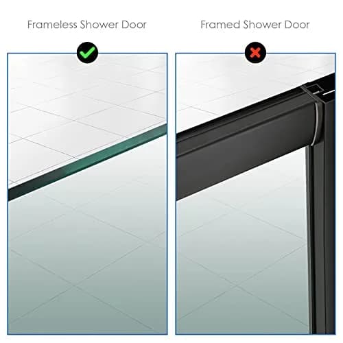 Simtive Shower Door Hooks (3-Pack) | Frameless Glass Door Towel Hooks, Black, Rust-Resistant thumbnail 4
