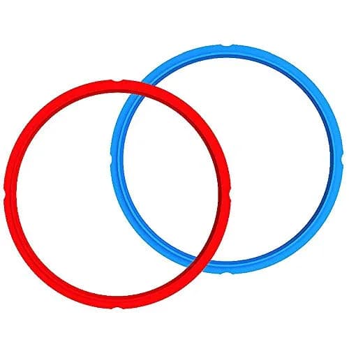 Instant Pot Stainless Steel Inner Cooking Pot 8-Qt + 2 Sealing Rings (Red/Blue) | Genuine USA Import thumbnail 4
