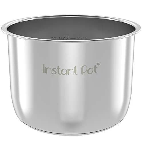Instant Pot Stainless Steel Inner Cooking Pot 8-Qt + 2 Sealing Rings (Red/Blue) | Genuine USA Import thumbnail 2