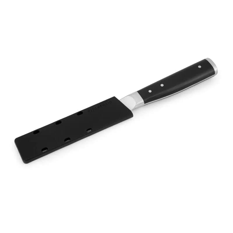 KitchenAid Gourmet Serrated Paring Knife 9cm (3.5-inch) | Forged Japanese Steel Blade thumbnail 6