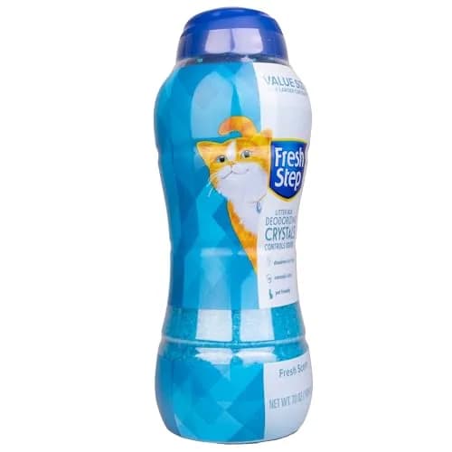 Fresh Step Cat Litter Crystals Deodorizer 70 Ounce | Non Toxic Odor Neutralizer for Litter Boxes thumbnail 2