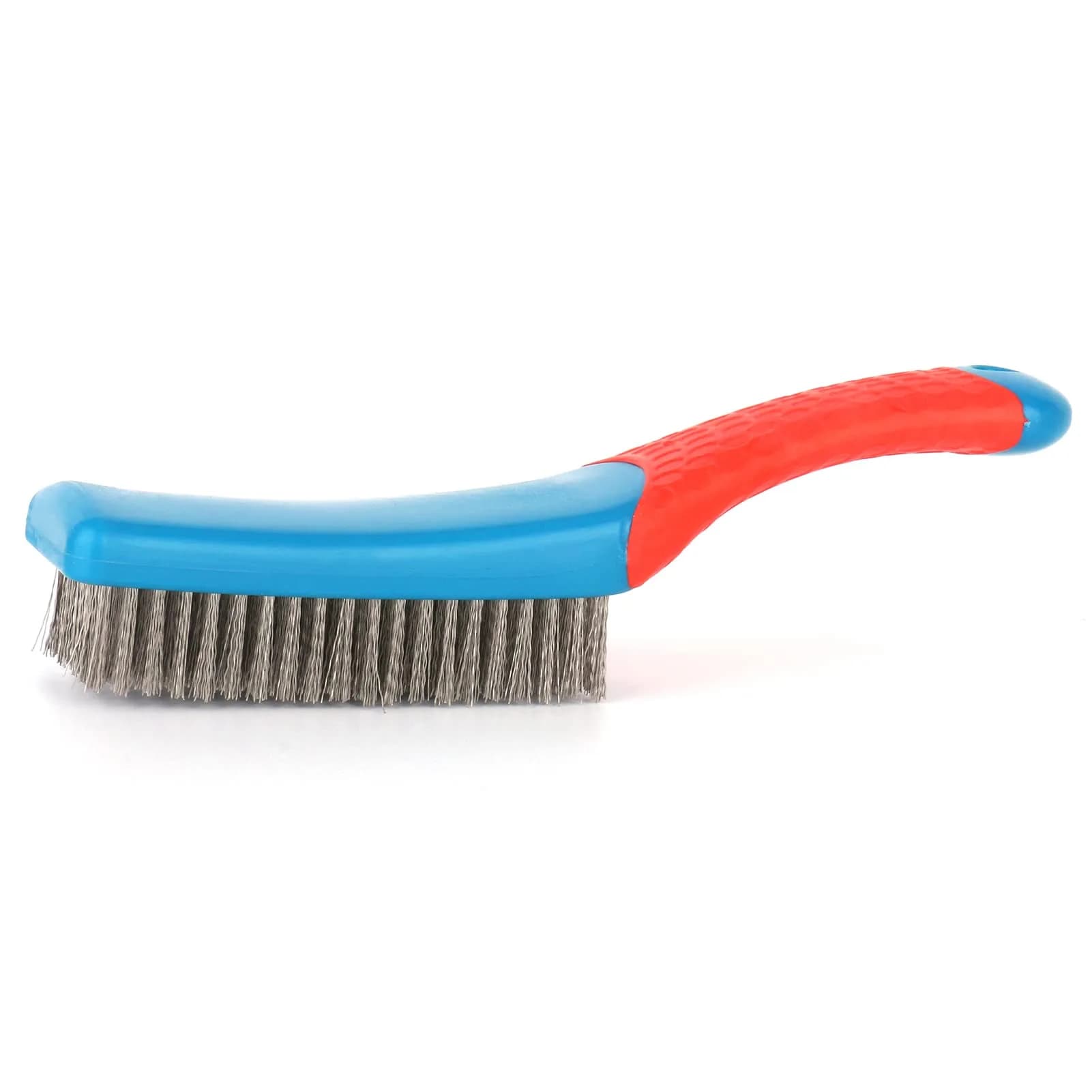 Regpre Steel Wire Brush for Rust Removal | Durable 8x20 Stainless Steel Bristles (16cm x 7.5cm) - main product image