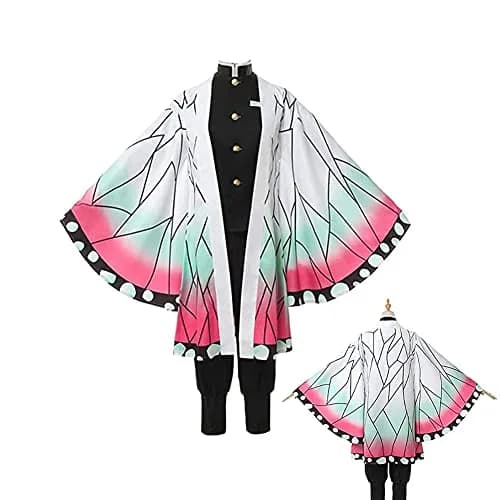 Todoroki Shoto Anime Womens Cosplay Costumes Kochou Suit Full Set Halloween Party Outfit (Purple, S) | Authentic US Import thumbnail 2
