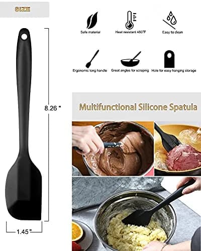 SONGZIMING Double Boiler Pot Set 600ml & 1600ml with Silicone Spatula | Induction Compatible Stainless Steel Melting Pot thumbnail 4