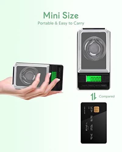 ZENCRO Milligram Scale 50g/0.001g | Ultra-Precision Digital Mg Scale for Jewelry & Pharma thumbnail 7