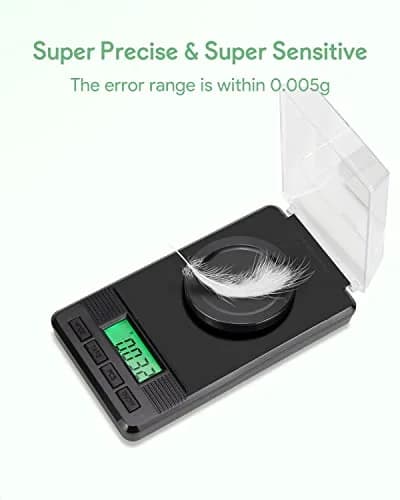ZENCRO Milligram Scale 50g/0.001g | Ultra-Precision Digital Mg Scale for Jewelry & Pharma thumbnail 2