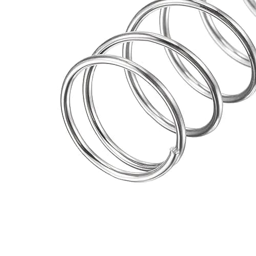 uxcell Compression Spring 10mm OD 0.7mm Wire 50mm Free Length | High Hardness & Elasticity thumbnail 4