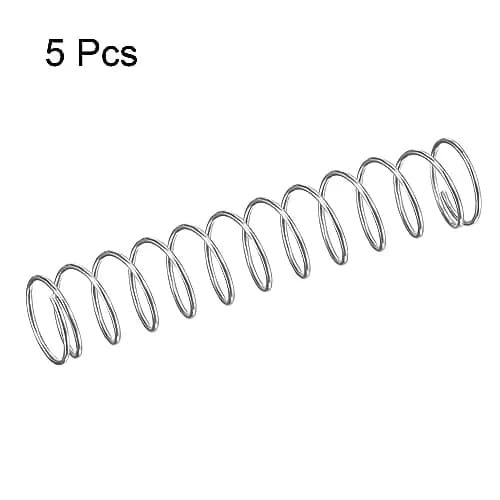 uxcell Compression Spring 10mm OD 0.7mm Wire 50mm Free Length | High Hardness & Elasticity thumbnail 2