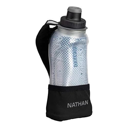 Nathan 12oz Insulated Handheld Water Bottle | No-Grip Quick Squeeze for Runners thumbnail 1