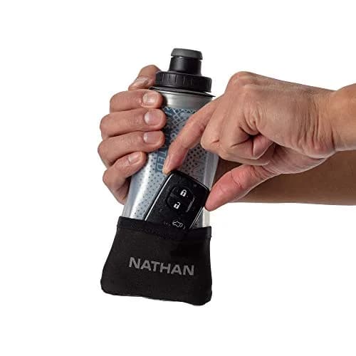Nathan 12oz Insulated Handheld Water Bottle | No-Grip Quick Squeeze for Runners thumbnail 5