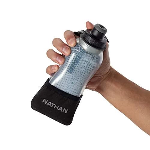 Nathan 12oz Insulated Handheld Water Bottle | No-Grip Quick Squeeze for Runners thumbnail 4