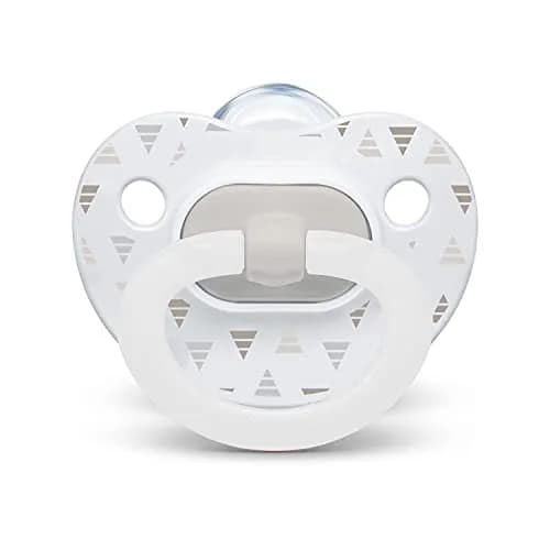 NUK First Choice Classic Orthodontic Baby Pacifier 6-18 Months Neutral 5-Pack | Accepted by 95% of Babies thumbnail 7