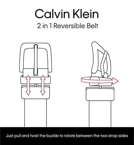 Calvin Klein Reversible Belt 2-in-1 Leather | Classic Men’s Accessory (70-120 chars) thumbnail 6