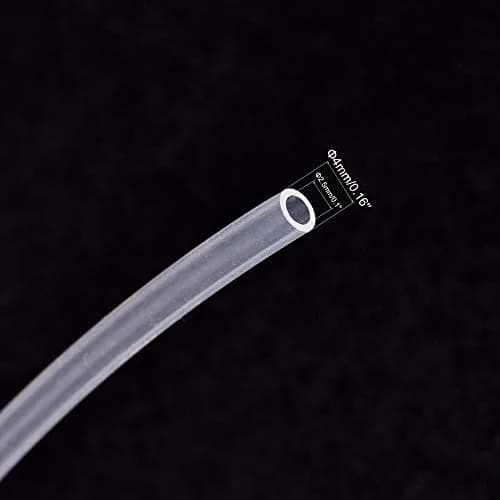uxcell PTFE Tubing Hose 2.5mm IDx4mm OD | High Temp, Corrosion Resistant, 4.92ft thumbnail 2