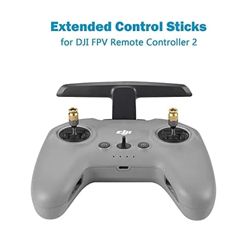 Hanatora Metal Extension Joystick Sticks for DJI FPV Remote Controller 3 2, RC Pro, Avata 2, Neo — Adjustable 28-35mm thumbnail 4