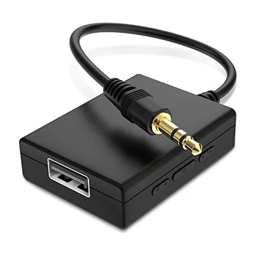 ANDTOBO USB to Aux Audio Adapter, 3.5mm Male to USB Female, 10.8 inch Length | Car Music Connection thumbnail 1