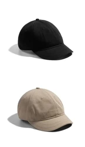 Zegoo Baseball Cap Short Brim Adjustable Cotton Sports Hat 3-Pack | Breathable & Unisex thumbnail 7