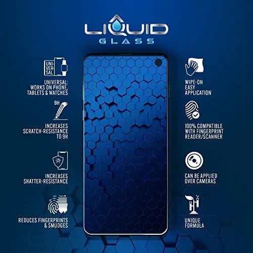 LIQUID GLASS Screen Protector for All Smartphones Tablets and Watches | Scratch & Shatter Resistant Nano Coating thumbnail 5