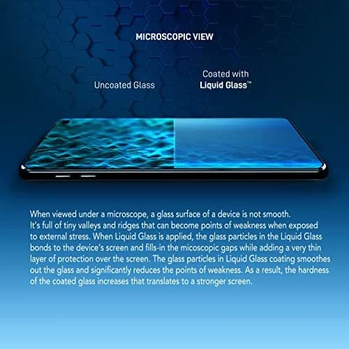 LIQUID GLASS Screen Protector for All Smartphones Tablets and Watches | Scratch & Shatter Resistant Nano Coating thumbnail 3