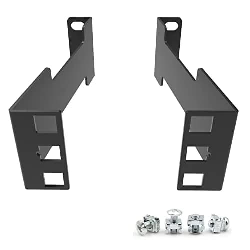 JINGCHENGMEI 1U Server Rack Depth Extender 4-Inch | Steel Support for Network Cabinets thumbnail 1
