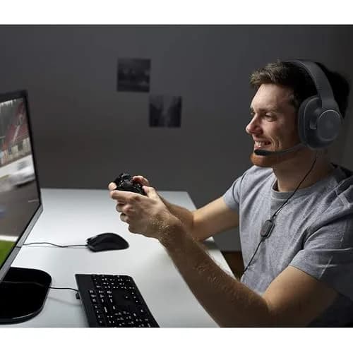 weishan Headset Cable for Logitech G Pro, G Pro X, G433, G233 | 6.6ft Nylon Braided Audio Cable thumbnail 4