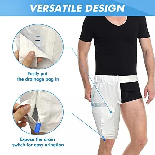 Mistuki Catheter Leg Bag Holder XL (150 ml) | Stabilizes Urine Drainage Bags for Secure Wear thumbnail 5