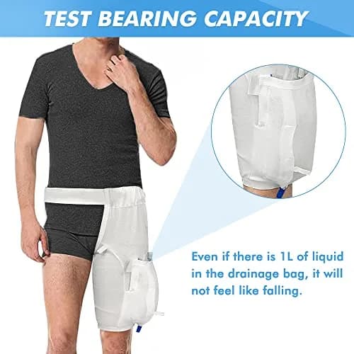 Mistuki Catheter Leg Bag Holder XL (150 ml) | Stabilizes Urine Drainage Bags for Secure Wear thumbnail 6