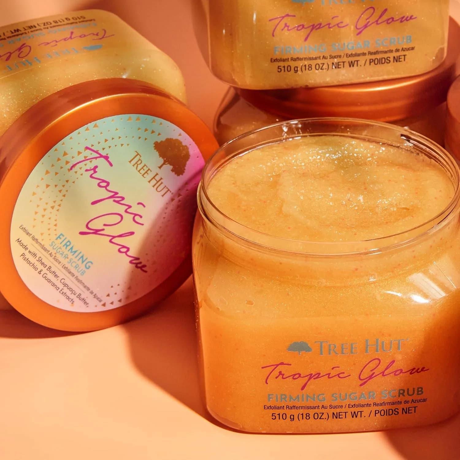 Tree Hut Tropic Glow Sugar Body Scrub with Shea Butter, 510g (18 oz) | Exfoliating & Hydrating for Smooth Skin thumbnail 5