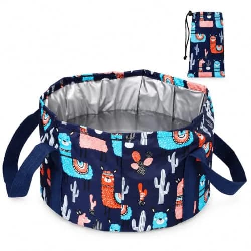 Saiveina Collapsible Foot Bath Basin for Soaking Feet | Portable & Space-Saving Design thumbnail 1