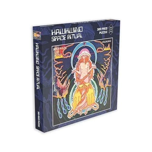 RockSaws Hawkwind Space Ritual 500 Piece Jigsaw Puzzle | Official Music Puzzle for Adults & Teens thumbnail 1