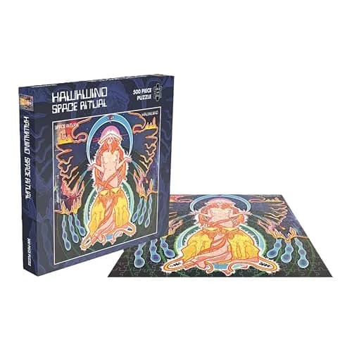 RockSaws Hawkwind Space Ritual 500 Piece Jigsaw Puzzle | Official Music Puzzle for Adults & Teens thumbnail 3
