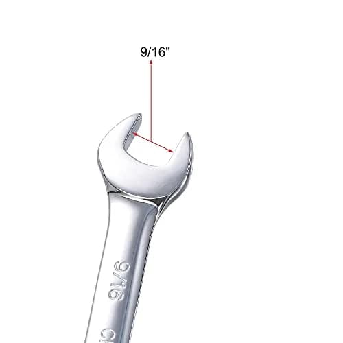 uxcell 9/16 Inch Ratcheting Combination Wrench SAE 72 Teeth 12 Point Ratchet Box Ended Spanner Tools, Cr-V | Durable, Precise & Water-Resistant thumbnail 4