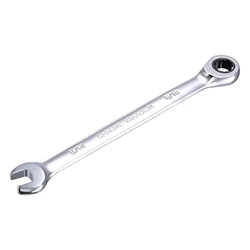 uxcell 5/16 Inch Ratcheting Combination Wrench SAE 72 Teeth 12 Point Ratchet Box Ended Spanner Tools, Cr-V | Durable, Precise & Rust-Resistant thumbnail 1