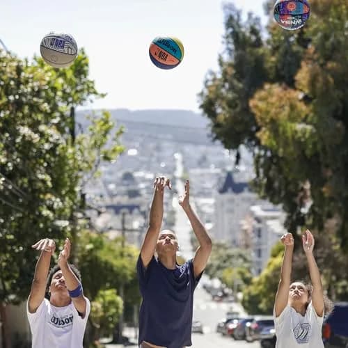 Wilson NBA DRV Plus Basketball - Size 6 (28.5") | Official NBA Outdoor Performance thumbnail 6