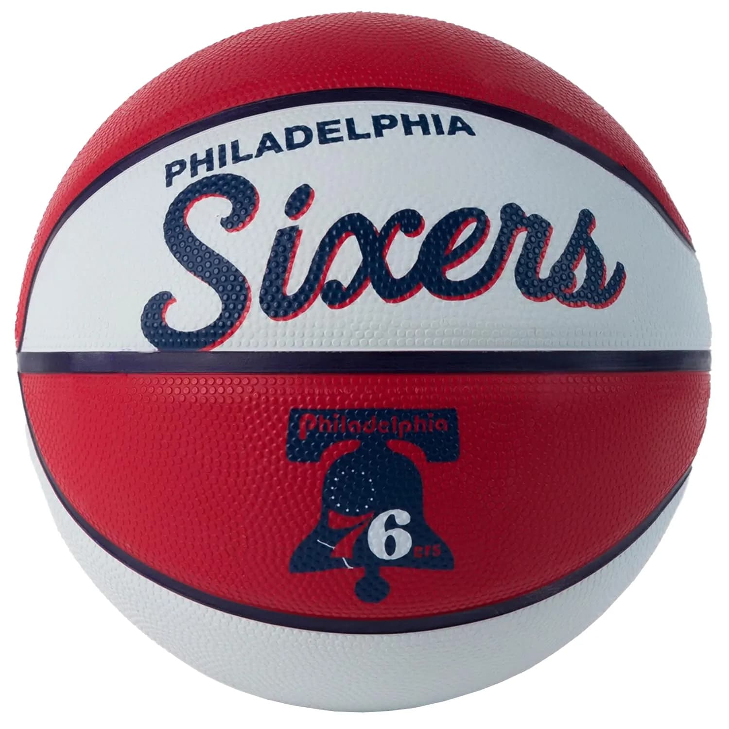 WILSON NBA Team Retro Mini Basketball - Toronto Raptors | Official NBA Mini Ball for Fans & Collectors — Philadelphia 76ers