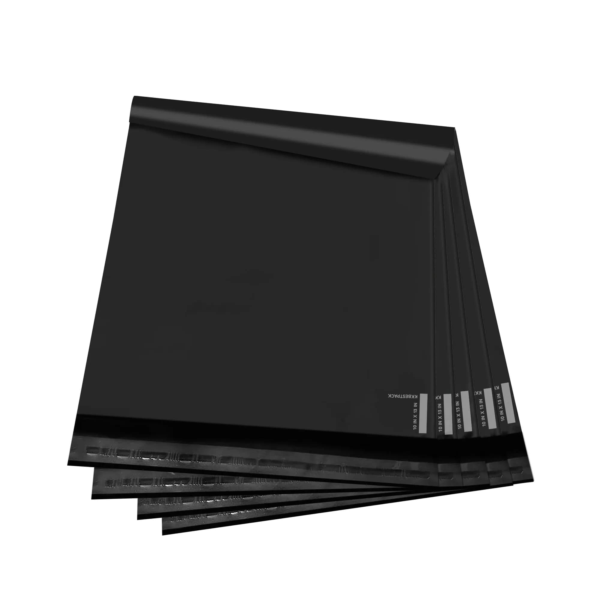 KKBESTPACK Black Poly Mailers 10x13 inch (1000 Pack) | Bulk Shipping Bags for Small Business